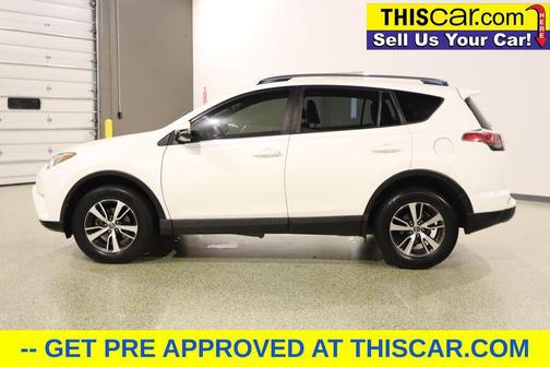 White 2017 Toyota RAV4 XLE