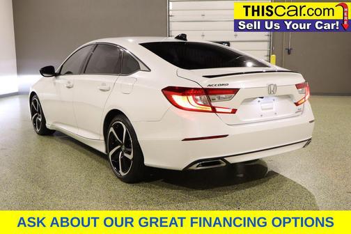 Platinum White Pearl 2021 Honda Accord Sport 2.0T
