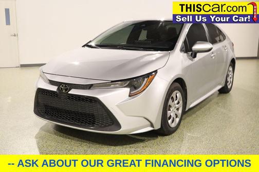Silver 2021 Toyota Corolla LE