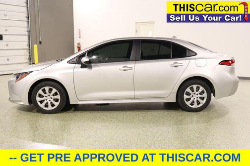 Silver 2021 Toyota Corolla LE