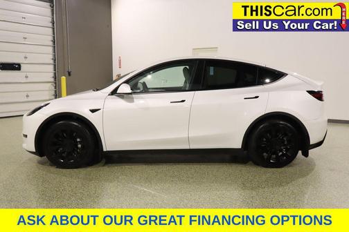 Off White 2023 Tesla Model Y Long Range Dual Motor All-Wheel Drive