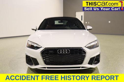 Glacier White Metallic 2021 Audi A5 Sportback 45 S Line Premium Plus