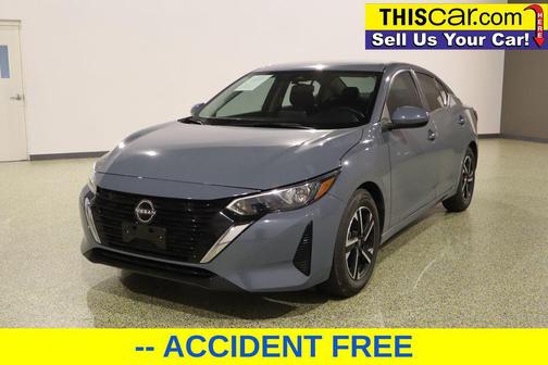 Atlantic Gray Metallic 2024 Nissan Sentra SV
