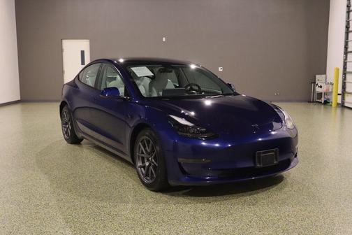 Deep Blue Metallic 2023 Tesla Model 3 Long Range