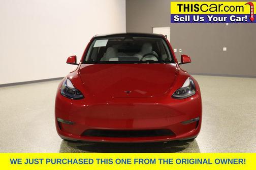 Red Multi-Coat 2023 Tesla Model Y Performance Dual Motor All-Wheel Drive