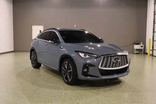 Slate Gray 2023 INFINITI QX55 LUXE
