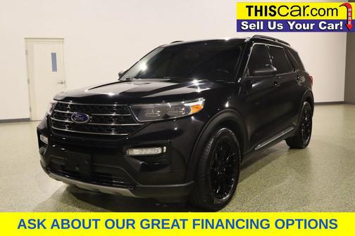 Agate Black Metallic 2022 Ford Explorer XLT