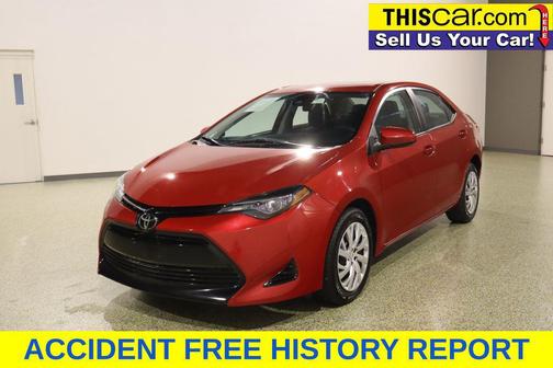 Barcelona Red Metallic 2018 Toyota Corolla LE