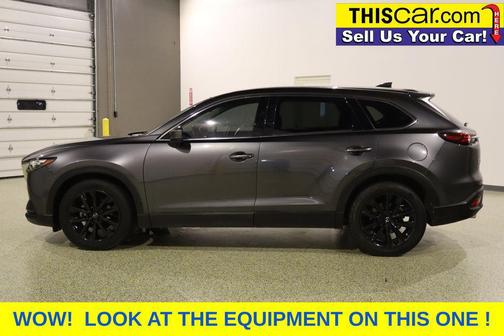 Machine Gray Metallic 2023 Mazda CX-9 Touring Plus