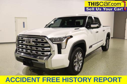 Wind Chill Pearl 2025 Toyota Tundra Hybrid 1794 Edition