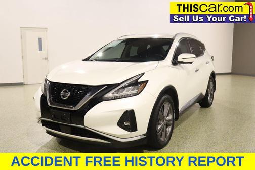 Pearl White Tricoat 2019 Nissan Murano Platinum