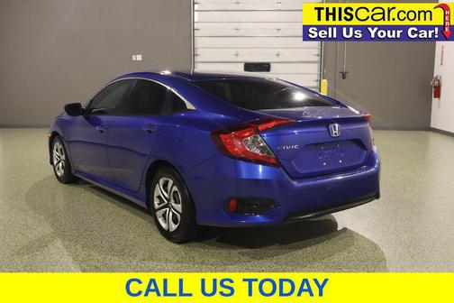 Blue 2018 Honda Civic LX