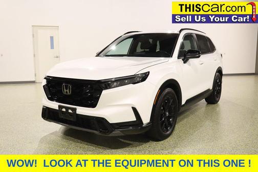 Platinum White Pearl 2024 Honda CR-V Hybrid Sport FWD