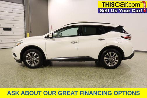 Pearl White 2015 Nissan Murano SV