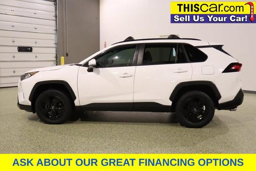 Super White 2019 Toyota RAV4 XLE