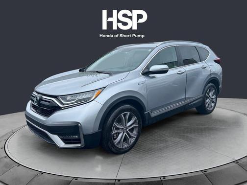 Lunar Silver Metallic 2021 Honda CR-V Hybrid Touring