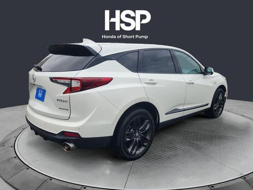 White Diamond Pearl 2019 Acura RDX A-Spec