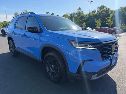 Light Blue 2025 Honda Pilot TrailSport