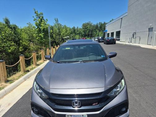 Polished Metal Metallic 2017 Honda Civic Si