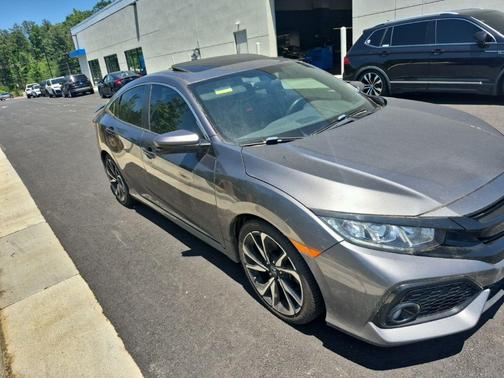 Polished Metal Metallic 2017 Honda Civic Si