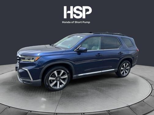 Obsidian Blue Pearl 2023 Honda Pilot Touring