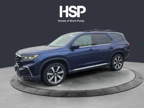 Obsidian Blue Pearl 2023 Honda Pilot Touring