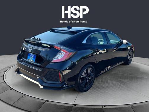 Crystal Black Pearl 2018 Honda Civic EX