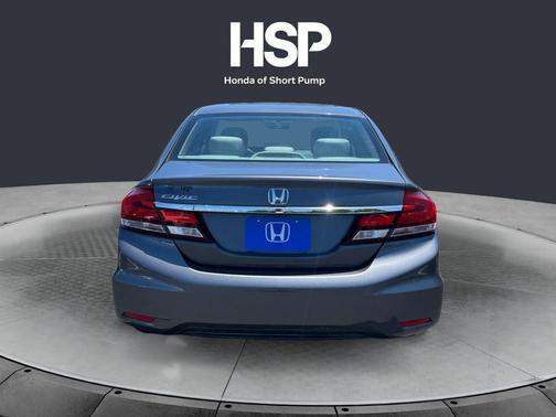 Modern Steel Metallic 2014 Honda Civic LX