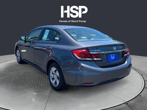 Modern Steel Metallic 2014 Honda Civic LX