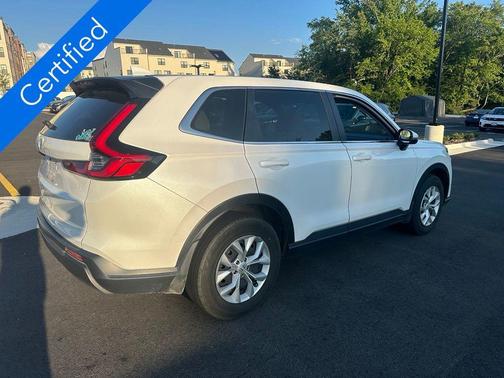 Platinum White Pearl 2025 Honda CR-V LX