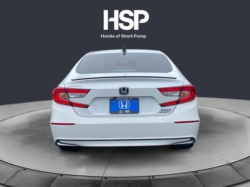 Platinum White Pearl 2022 Honda Accord Hybrid Sport