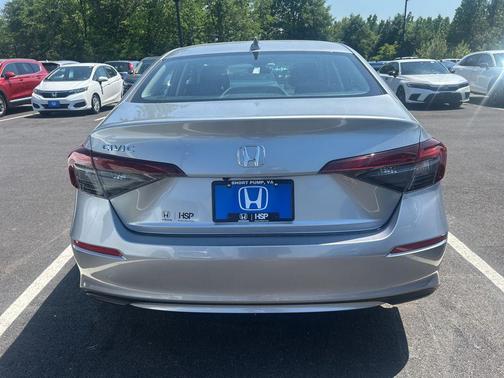 Solar Silver Metallic 2025 Honda Civic LX