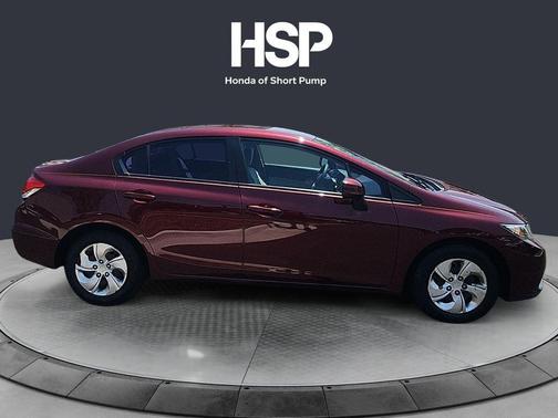Crimson Pearl 2013 Honda Civic LX