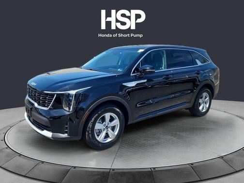 Ebony Black 2025 Kia Sorento LX