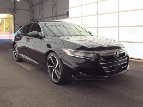 Crystal Black Pearl 2022 Honda Accord Sport 1.5T