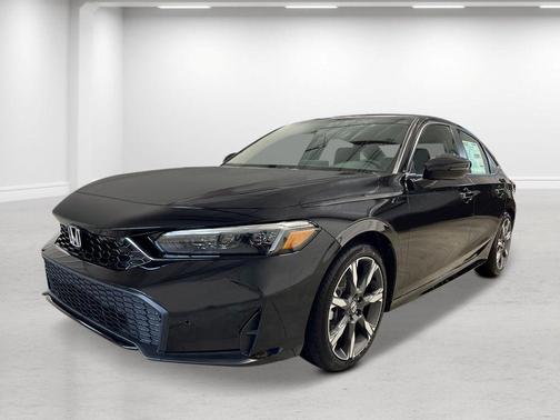 Crystal Black Pearl 2026 Honda Civic Hybrid Sport Touring