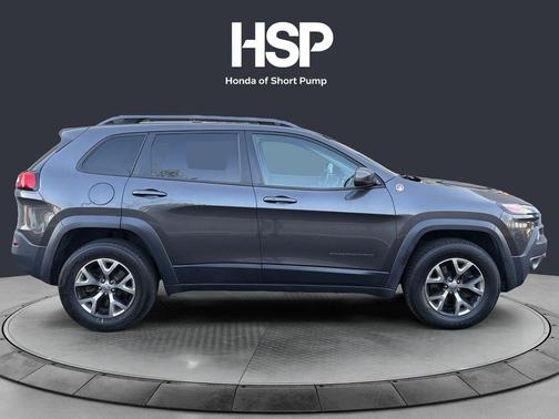 Granite Crystal Clearcoat Metallic 2017 Jeep Cherokee Trailhawk