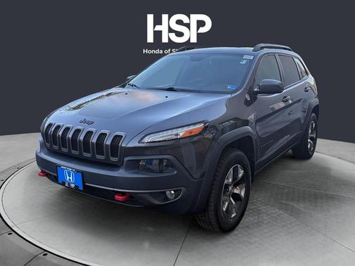 Granite Crystal Clearcoat Metallic 2017 Jeep Cherokee Trailhawk