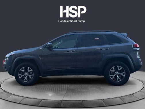 Granite Crystal Clearcoat Metallic 2017 Jeep Cherokee Trailhawk