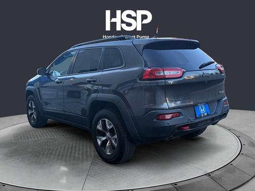 Granite Crystal Clearcoat Metallic 2017 Jeep Cherokee Trailhawk