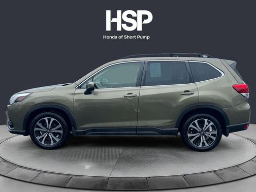 Autumn Green Metallic 2023 Subaru Forester Limited