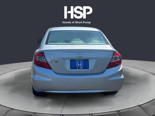 Alabaster Silver Metallic 2012 Honda Civic EX
