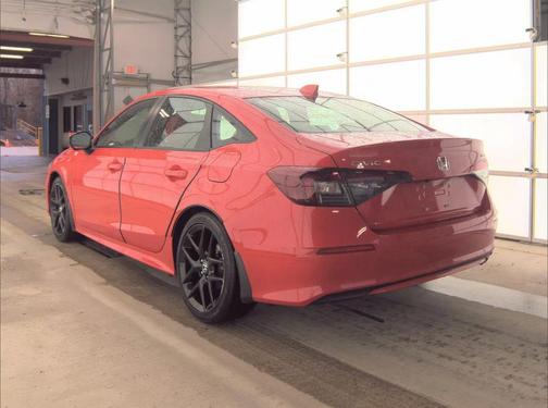 Rallye Red 2025 Honda Civic Sport