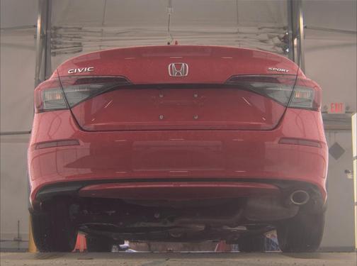 Rallye Red 2025 Honda Civic Sport