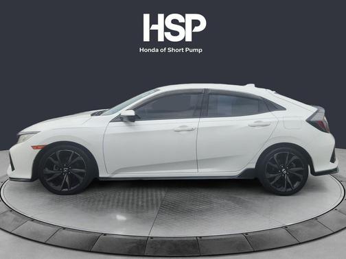 White Orchid Pearl 2019 Honda Civic Sport
