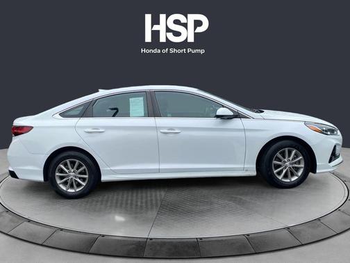 Quartz White 2019 Hyundai SONATA SE