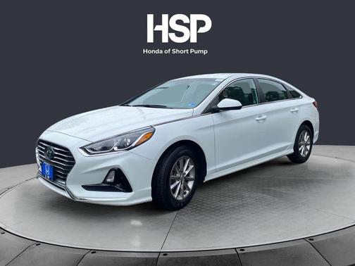 Quartz White 2019 Hyundai SONATA SE