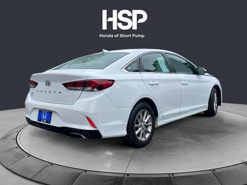 Quartz White 2019 Hyundai SONATA SE