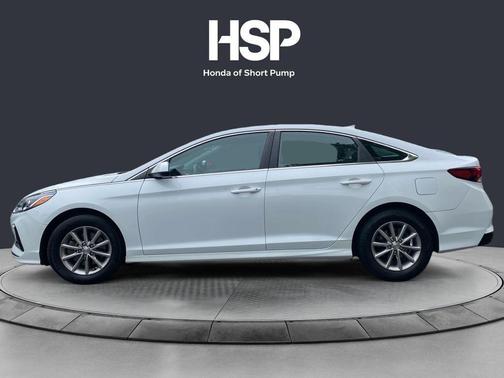 Quartz White 2019 Hyundai SONATA SE
