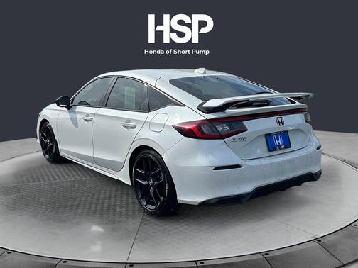 Platinum White Pearl 2024 Honda Civic Sport